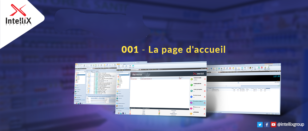 Image de IntelliX Signature : 001 - Une toute nouvelle page d'accueil Simple, Intuitive et pratique